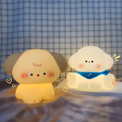 Kawaii Dog Friends LED Night Light