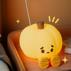 Cute Halloween Pumpkin LED Night Light