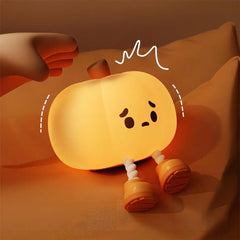 Cute Halloween Pumpkin LED Night Light