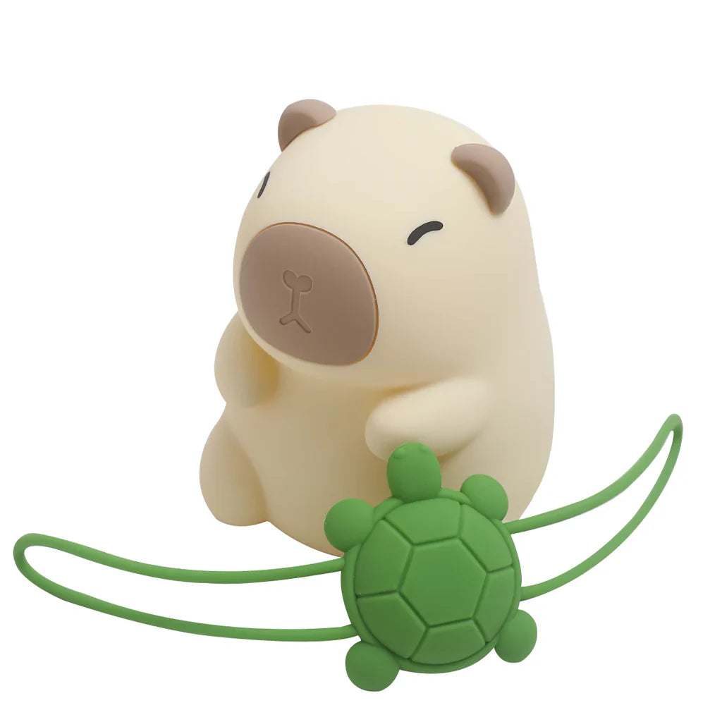 Capybara Turtle Backpack LED Night Light