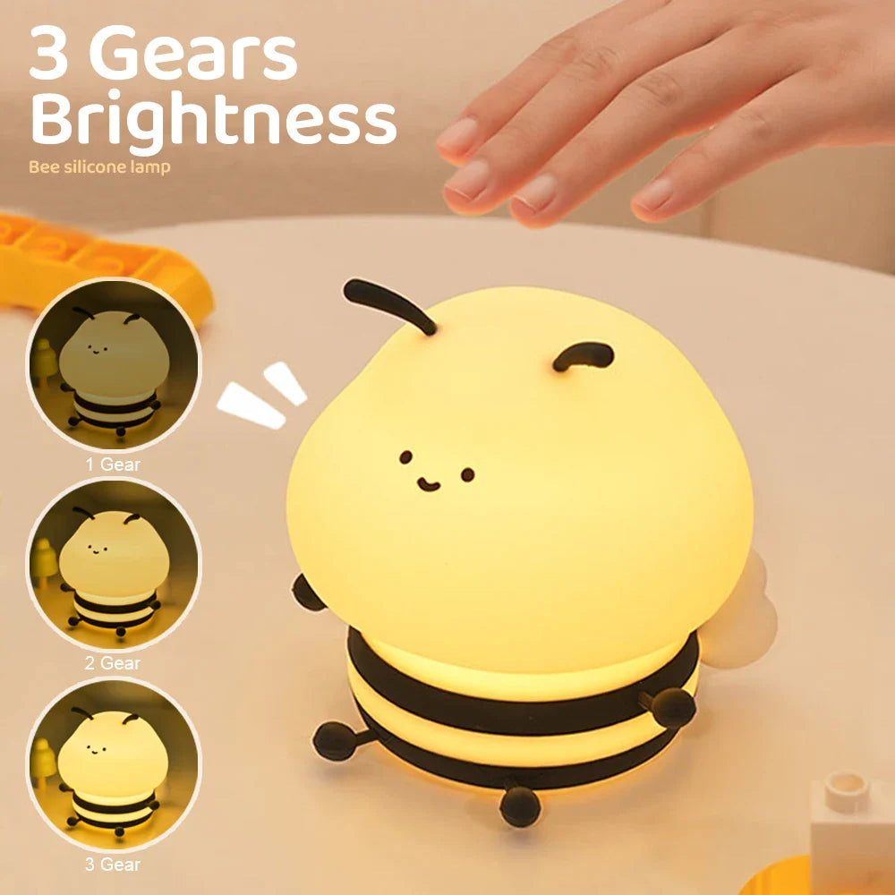 Chubby Cheeks Bee LED Night Light