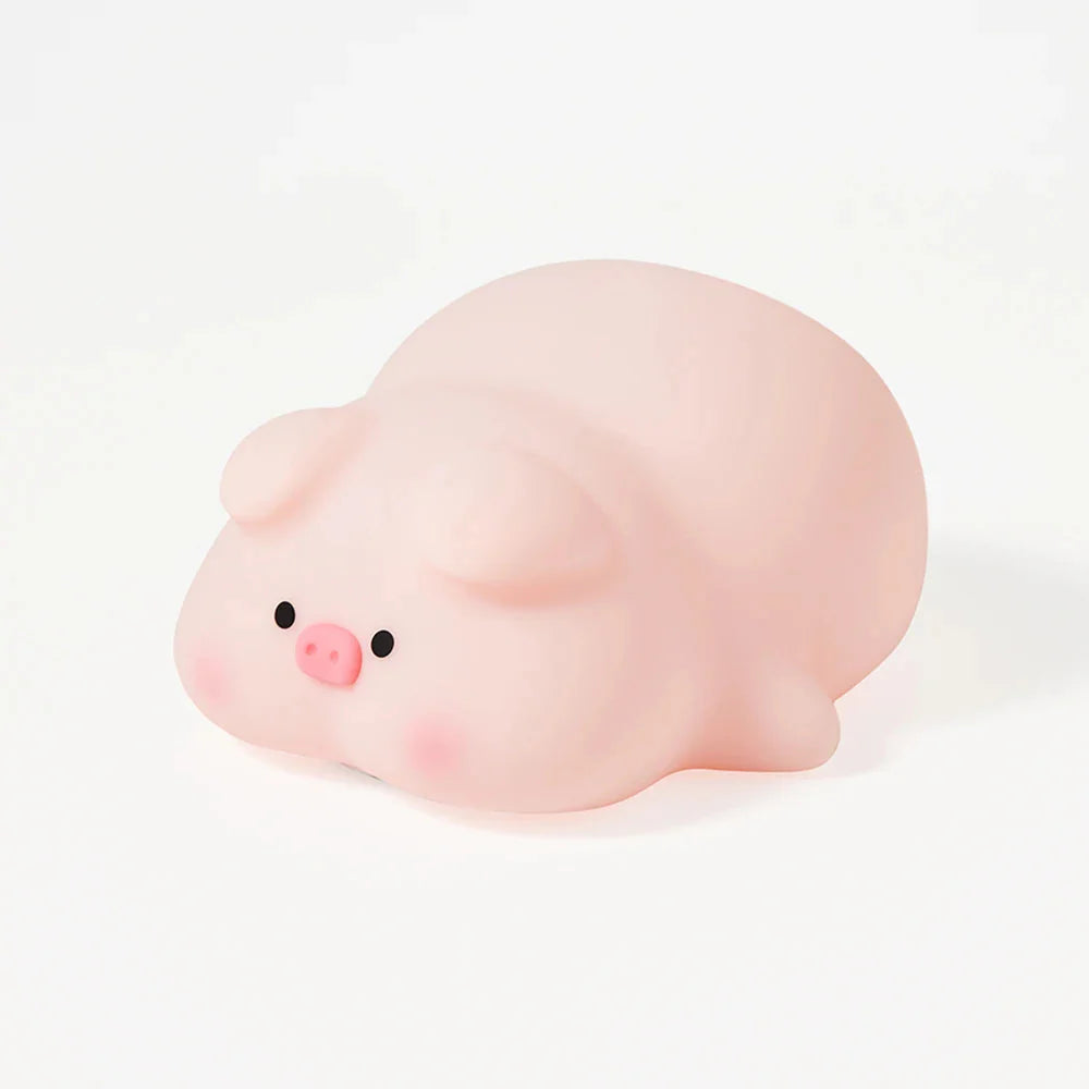 Chubby Pink Piggy LED Night Light