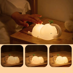 Cute Baby Elephant LED Night Light