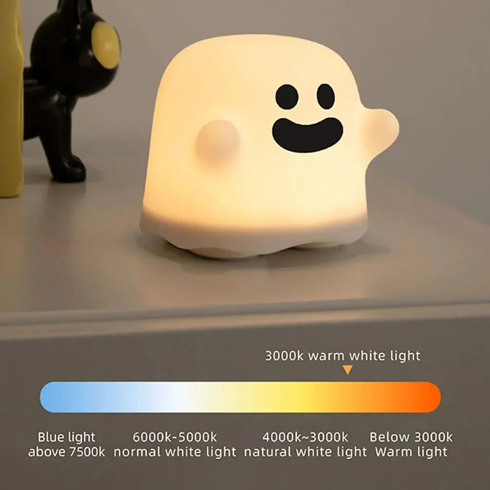 Happy Ghost LED Night Light